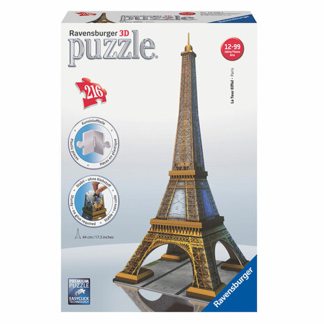 Reductor Veel experimenteel Ravensburger 3D Puzzel Eiffeltoren - Het Speelgoedpaleis