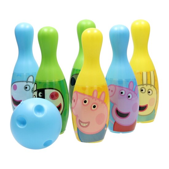 Bowlingset Peppa Pig, 7dlg.