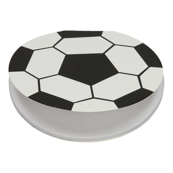 Notitieboekje Rond Voetbal, &Oslash; 8cm