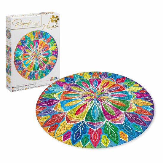 Ronde Mandala Legpuzzel, 1000st.