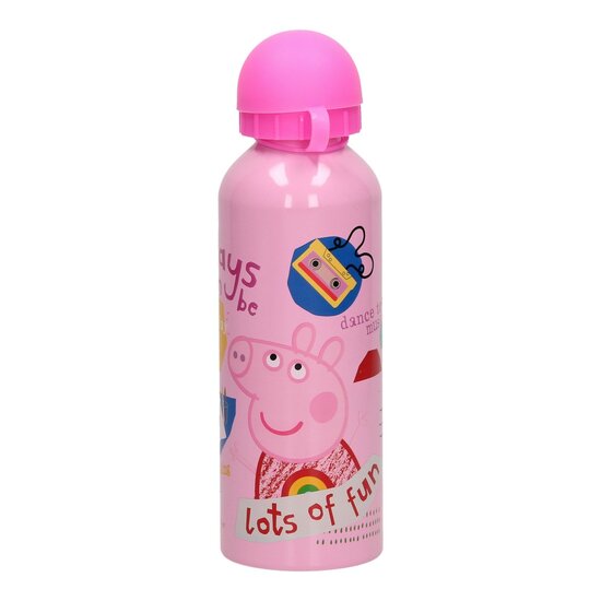 Aluminium Drinkfles Peppa Pig