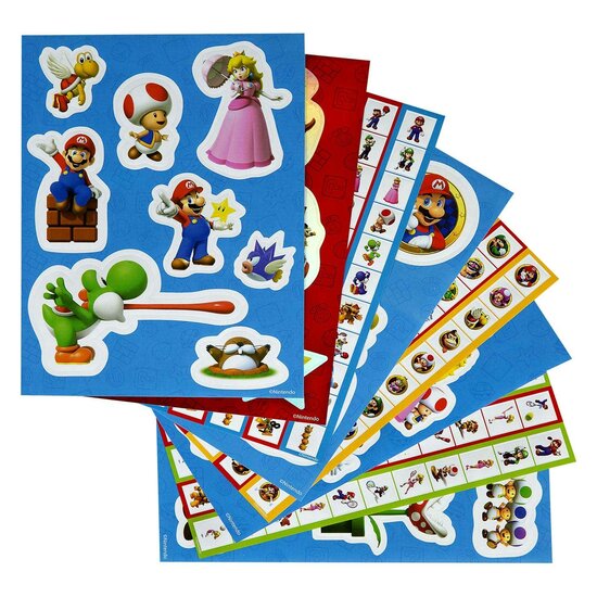 Super Mario Sticker Set