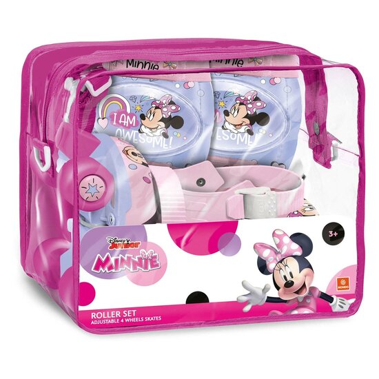 Disney Minnie Rolschaatsen met Beschermset