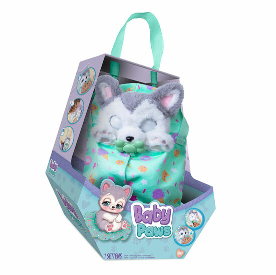 Cuddle Pets Husky Interactieve Knuffel