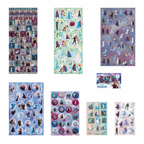 Frozen super sticker set