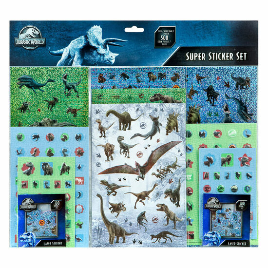 Super Stickerset Jurassic World