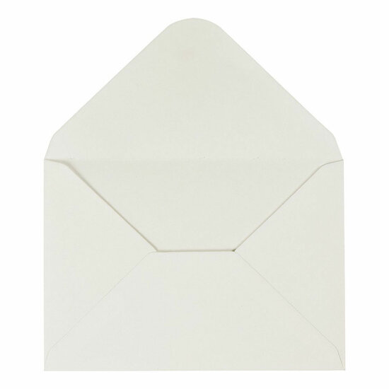 Envelop Off-white, 11,5x15cm, 10st.