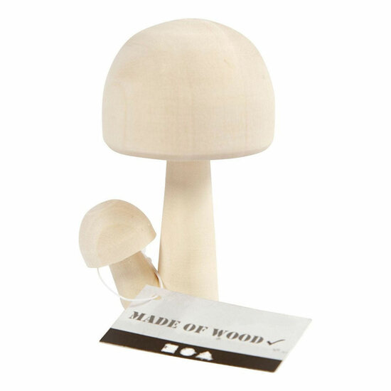 Gecombineerde Houten Paddestoelen