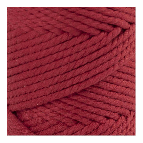 Macrame Koord Rood, 55m