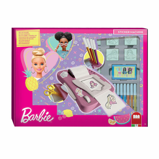 Barbie Stickermachine Set