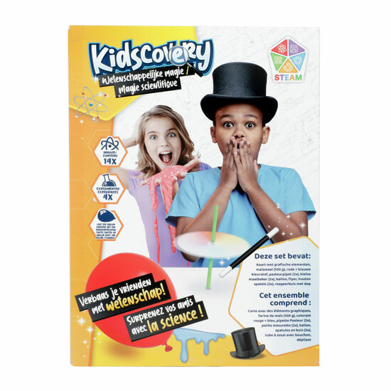 Kidscovery Experiment - Wetenschap Magie Set