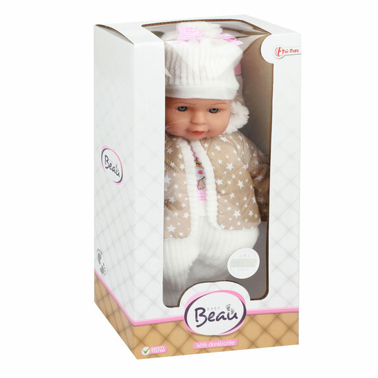 Lovely Baby Babypop Winterkleren en Flesje