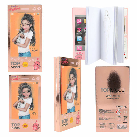 TOPModel Mini Kleurboek met Geluid