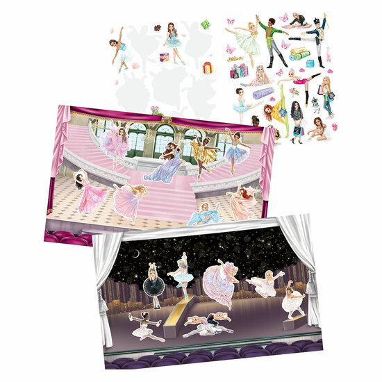 TOPModel Stickerworld Stickerboek Ballet