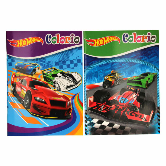 Hot Wheels Colorio Kleurboek