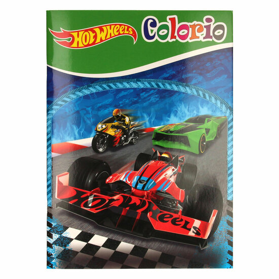 Hot Wheels Colorio Kleurboek