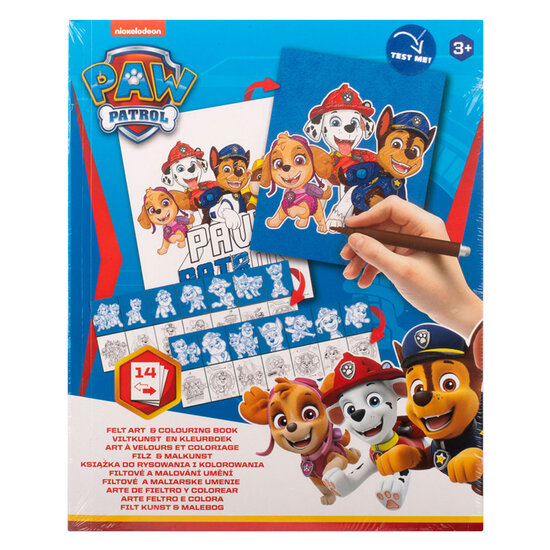 PAW Patrol Viltkunst &amp; Kleurboek