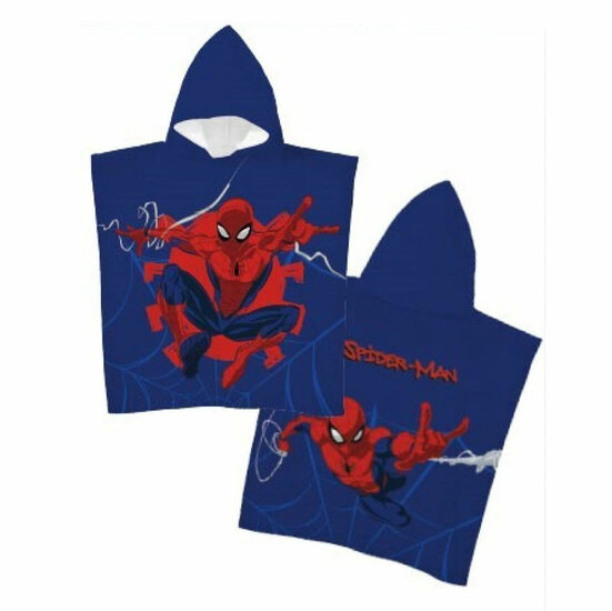 Spiderman Poncho, 55x110cm