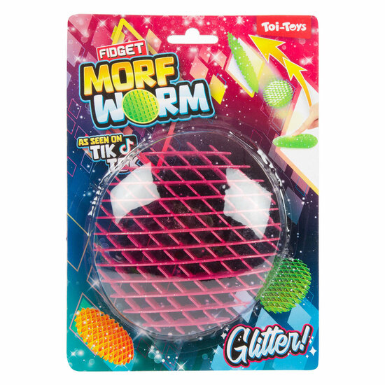 Glitter Morf Worm Fidget