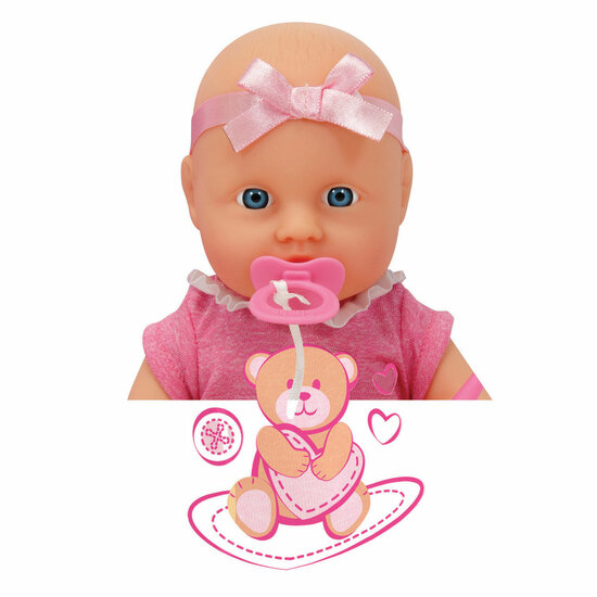 New Born Baby Pop met Accessoires, 4dlg.