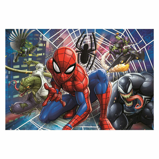 Clementoni Legpuzzel Super Color Maxi Spiderman, 60st.