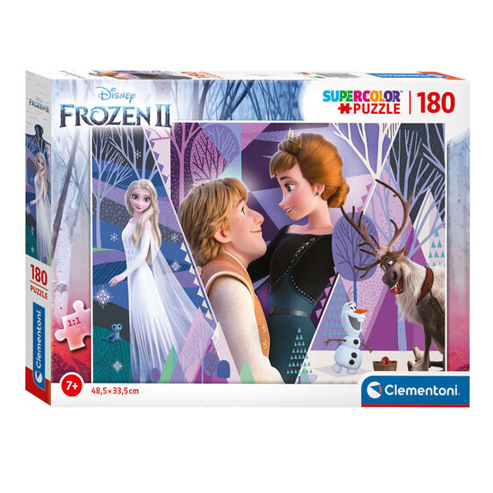 Clementoni Legpuzzel Super Color Frozen 2, 180st.