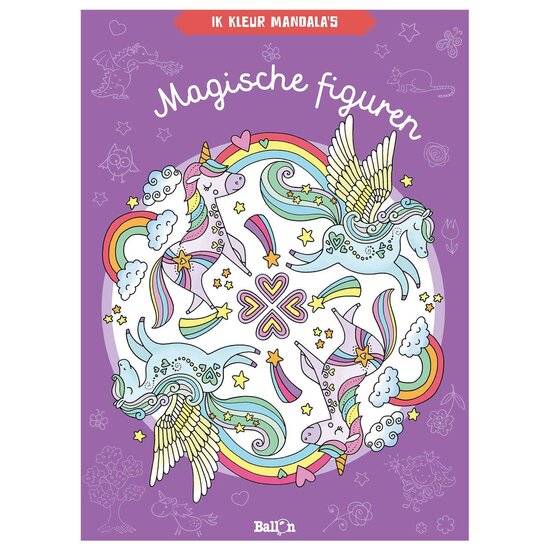 Ik Kleur Mandala&#039;s - Magische Figuren