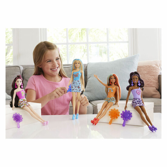 Barbie Color Reveal Groovy Dolls Modepop