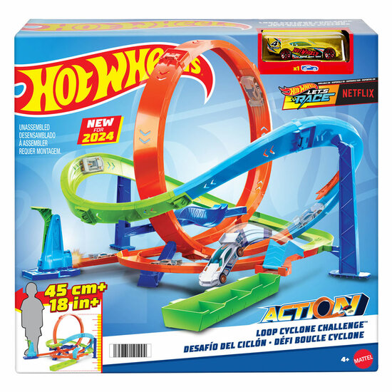 Hot Wheels Action Hyper Loop Extreme Speelset