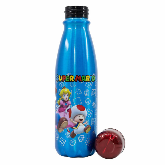 Drinkfles Aluminium Super Mario, 600ml