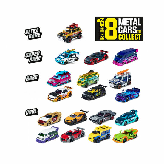 Majorette Japan Series Die-Cast Auto&#039;s Giftpack, 5st.