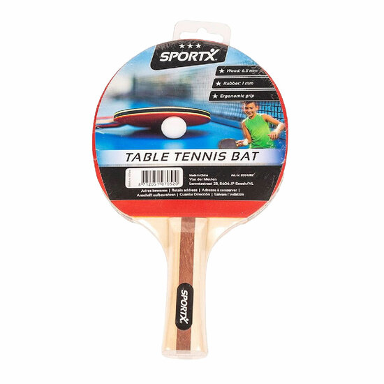 SportX Tafeltennisbatje