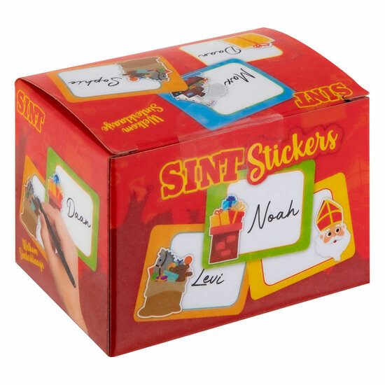 Sinterklaas Cadeaulabels op Rol, 50st.