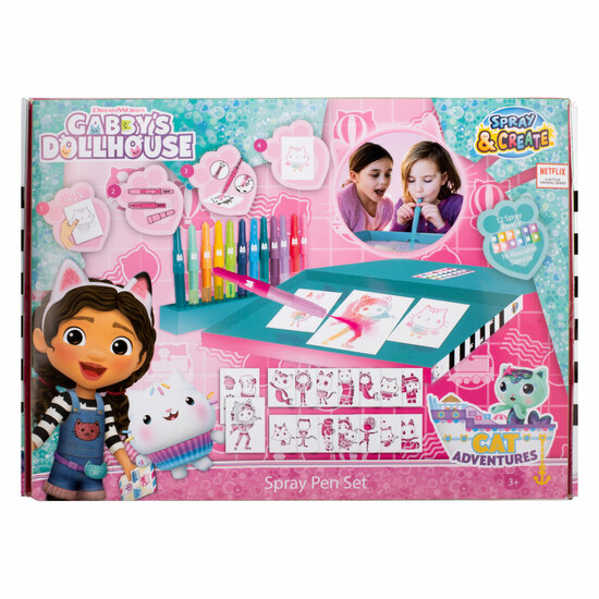 Gabby&#039;s Poppenhuis Blaaspennen Set Deluxe