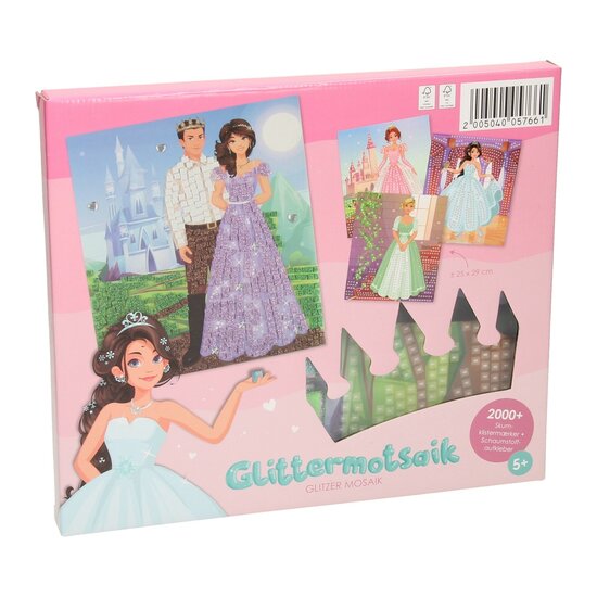 Mozaiek Glitter Knutselset Prinses