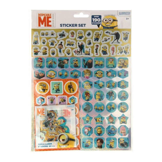 Stickerset Minions, 190dlg.