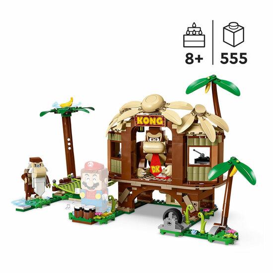 LEGO Super Mario 71424 Uitbreidingsset: Donkey Kongs Boomhut