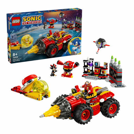 LEGO Sonic 76999 Super Sonic Vs. Egg Drillster