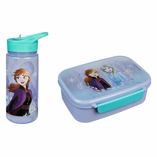 Broodtrommel en Drinkfles Frozen