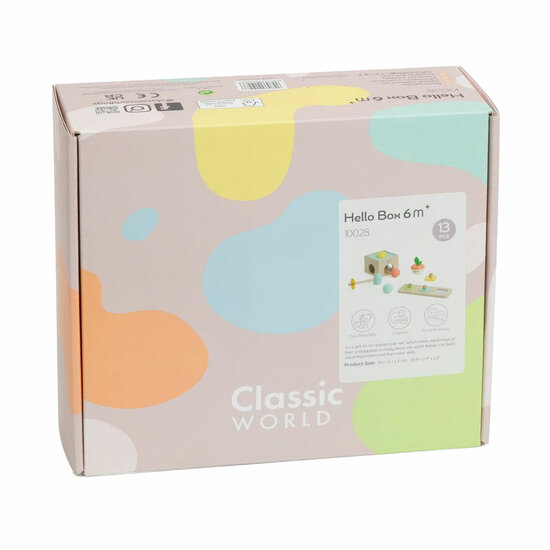 Classic World Baby Hello Speelgoed Box 6-12 Maanden