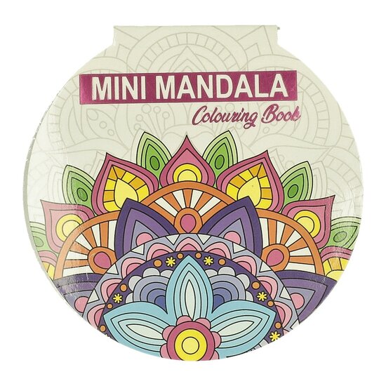 Mini Mandala Kleurboek Rond