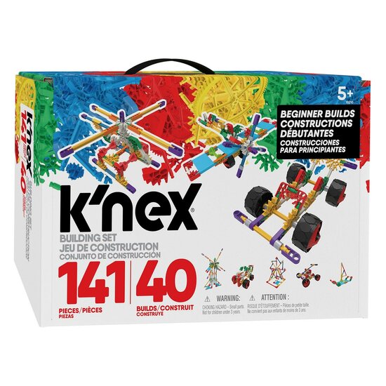 K&#039;Nex Classics - Beginner 40 Modellen Bouwset, 141dlg.