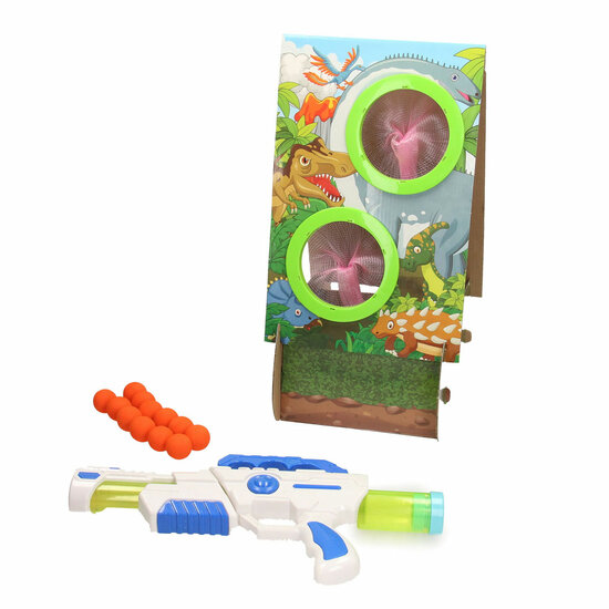 Ballenshooter met Target - Wit