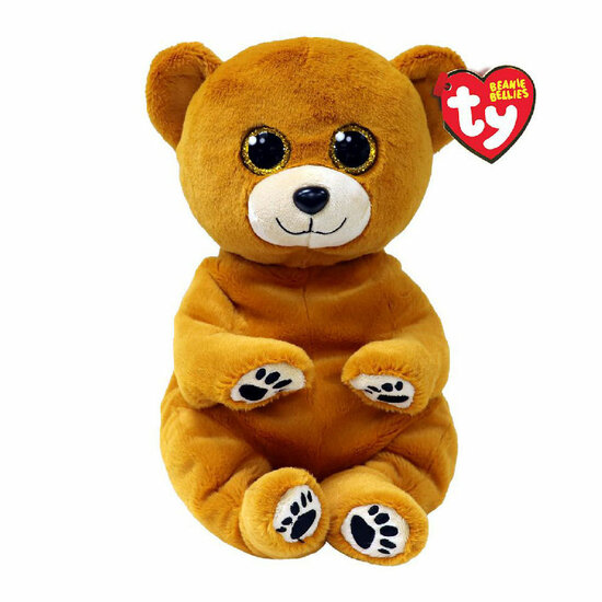 Ty Beanie Babies Bellies Duncan Bear Medium