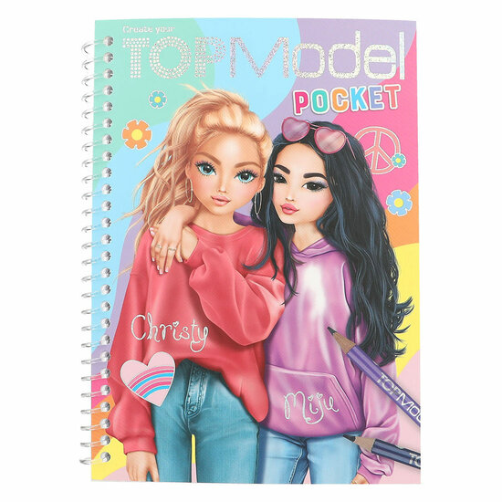 TOPModel Pocket Kleurboek