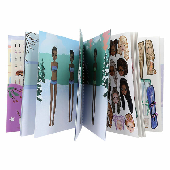 TOPModel Dress Me Up Stickerboek