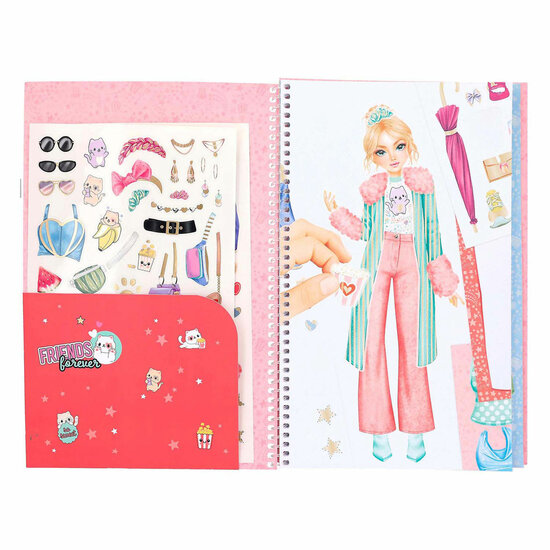 TOPModel Dress Me Up Stickerboek Groot Cutie Star