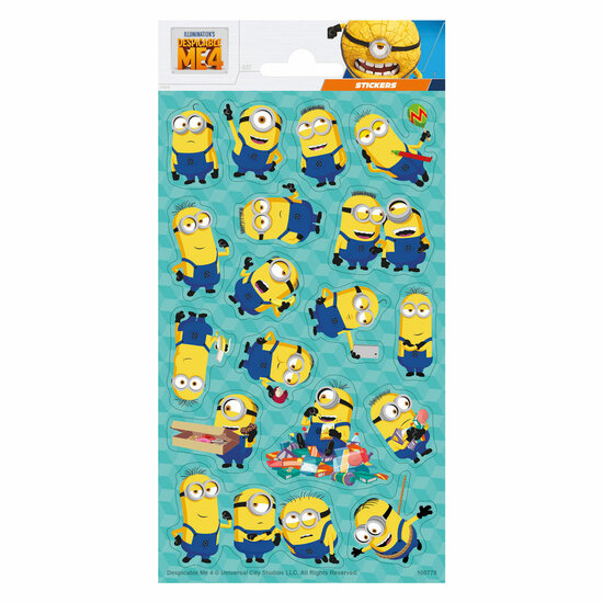 Stickervel Glitter Despicable Me 4