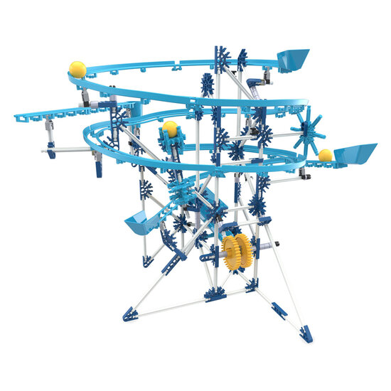 K&#039;Nex Knikkerbaan met Motor, 504dlg.