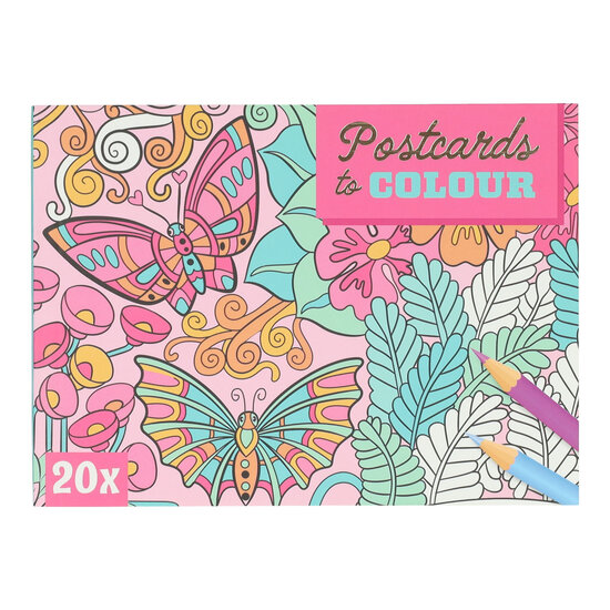 Postkaarten Kleuren, 20st